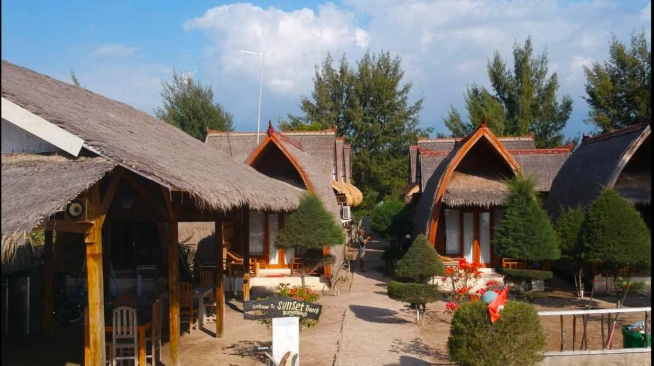 Sunset Beach Bungalow Gili Meno Ngoại thất bức ảnh